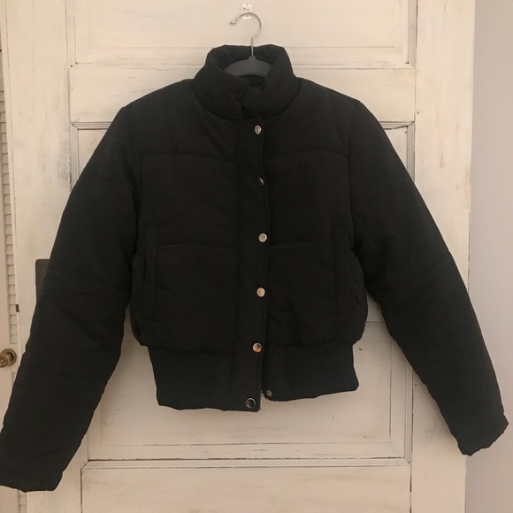 Cropped puffer jacket - Picture 2 of 4